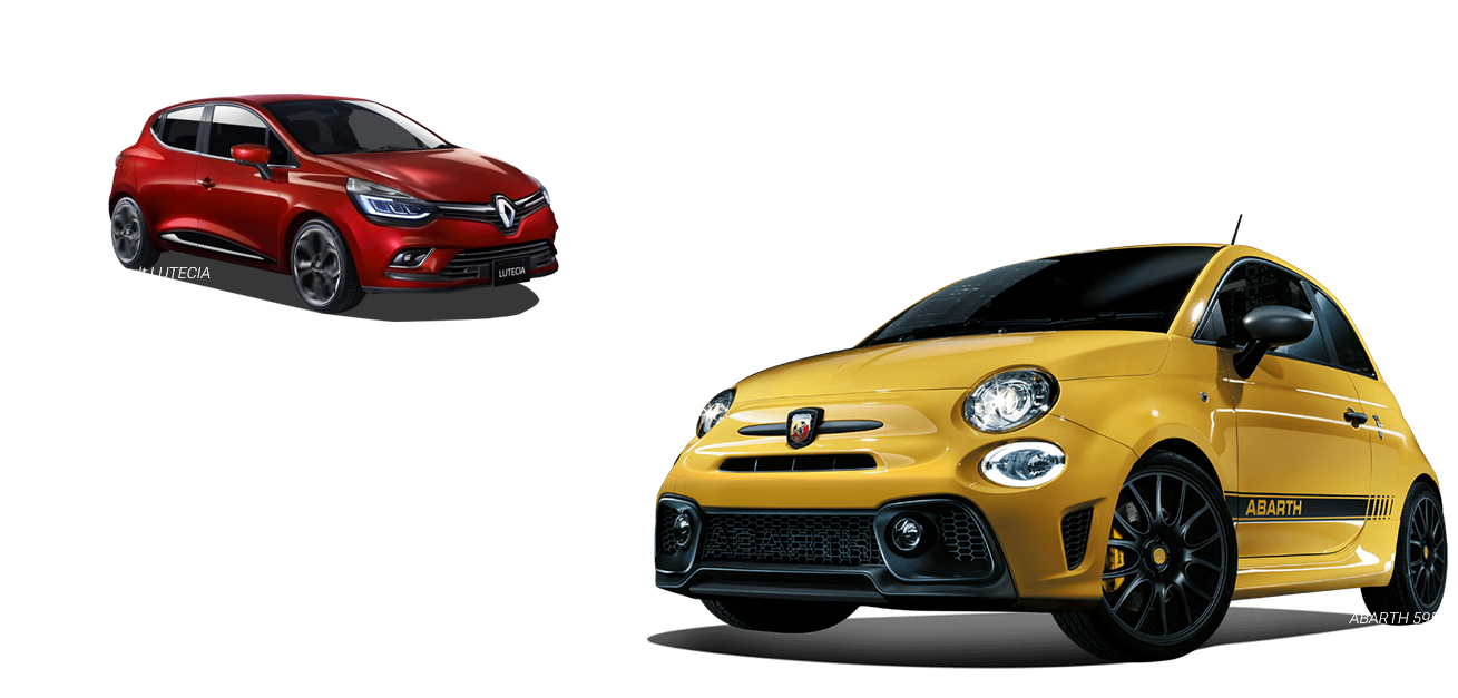 アオキのRenault,Abarth,Fiat